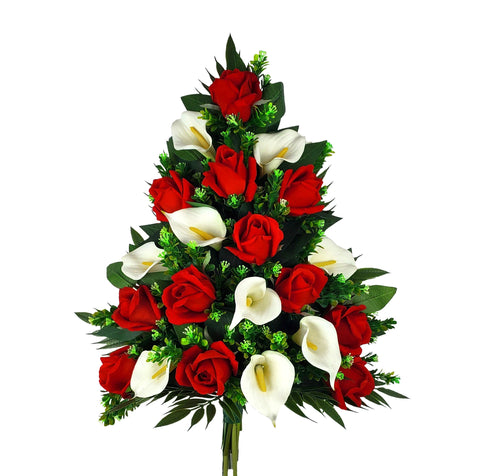 "With Love and Affection"- Mausoleum Bouquet-Premium-17"H