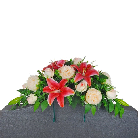 "Melody of Love" Tombstone Saddles-28"L