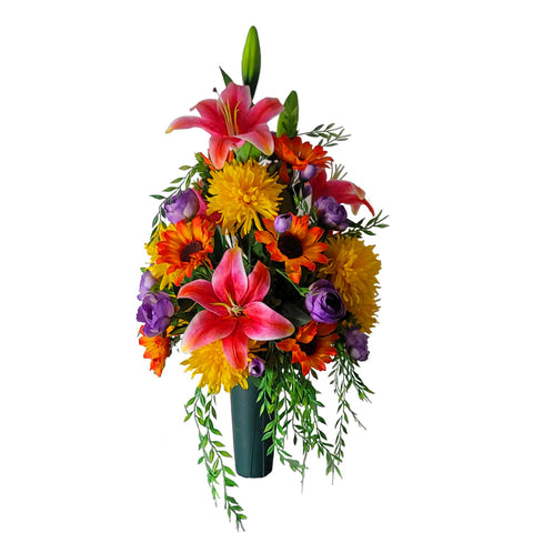 SALE-"Peaceful Remembrance" Cone Memorial Tribute-19 H