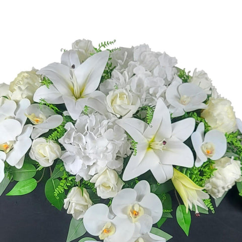 "Amazing Grace" Tombstone Saddle-36"W-My Secret Garden Collection-Premium