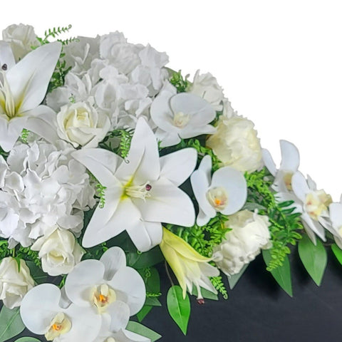 "Amazing Grace" Tombstone Saddle-36"W-My Secret Garden Collection-Premium
