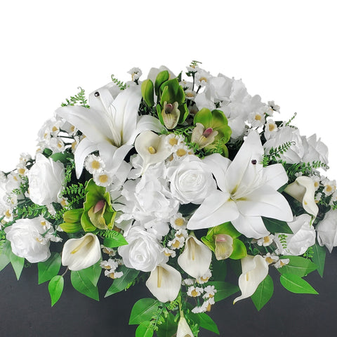 SALE-"Ave Maria" Tombstone Saddle-34" Width-My Secret Garden Collection-PREMIUM