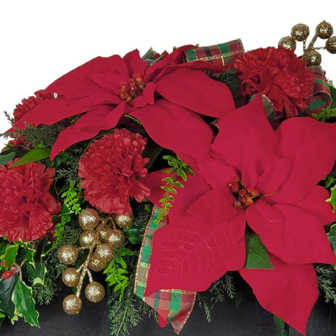 SALE-"For The Holidays" Tombstone Saddle-26"Width