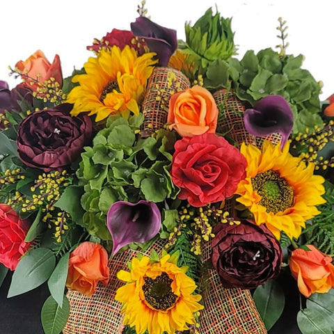 SALE-NEW RECIPE-Garden of Sunshine" Tombstone Saddle-36" Width