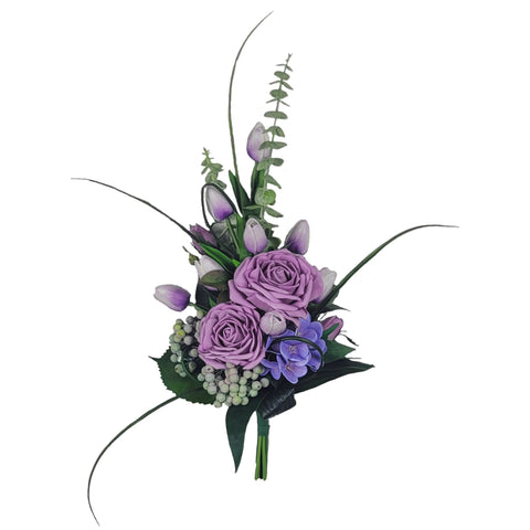 NEW "Lavender Love" Mausoleum Bouquets-17"H