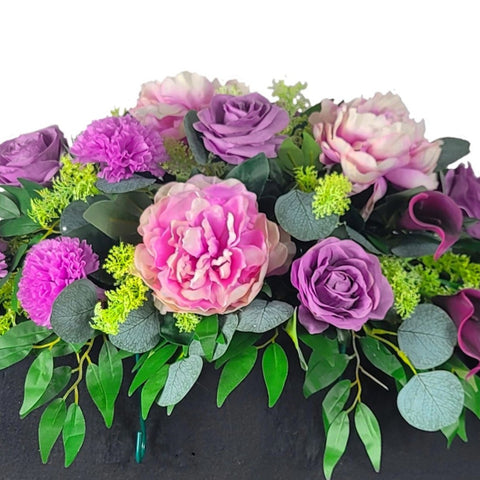 NEW RECIPE-"Lavender Whispers" Tombstone Saddle-30" Width