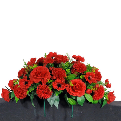 New Recipe -"Lest We Forget" Tombstone Saddle-25"W