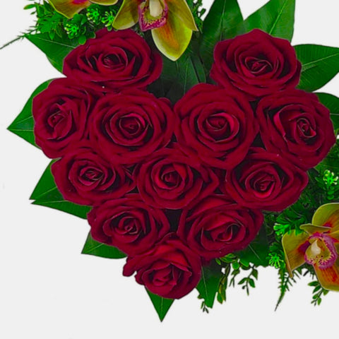 "Reflection of Love" Tombstone Wreath-Premium-20"Diameter