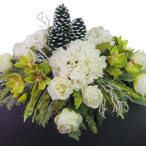 SALE-"Peace on Earth" Tombstone Saddle-Premium-36"Width