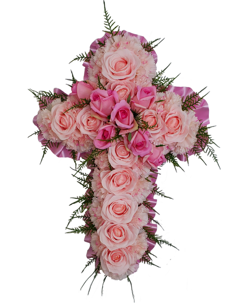 "Guiding Faith" Tombstone Cross-23"L