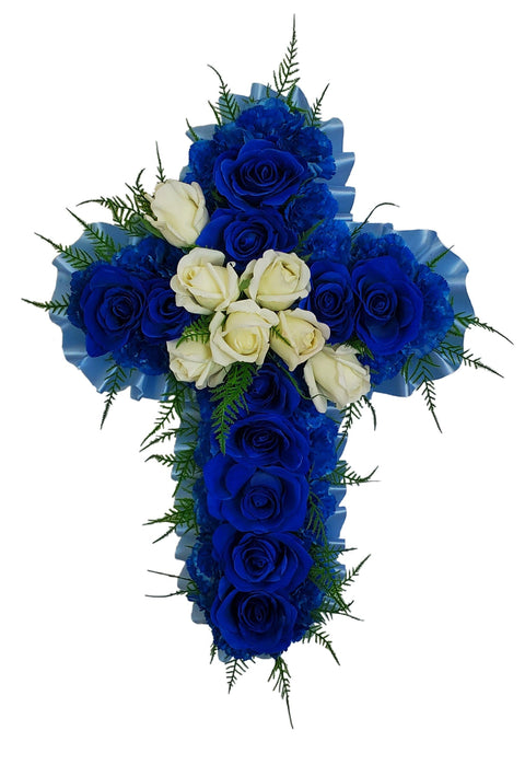"Guiding Faith" Tombstone Cross-23"L
