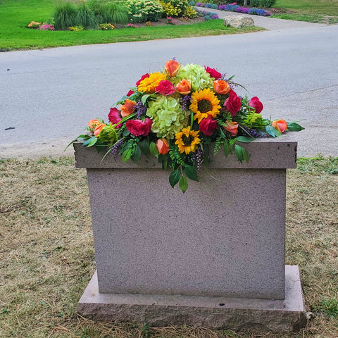 SALE-NEW RECIPE-Garden of Sunshine" Tombstone Saddle-36" Width