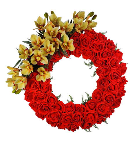 "Eternal Grace" Tombstone Wreath-23"Diameter