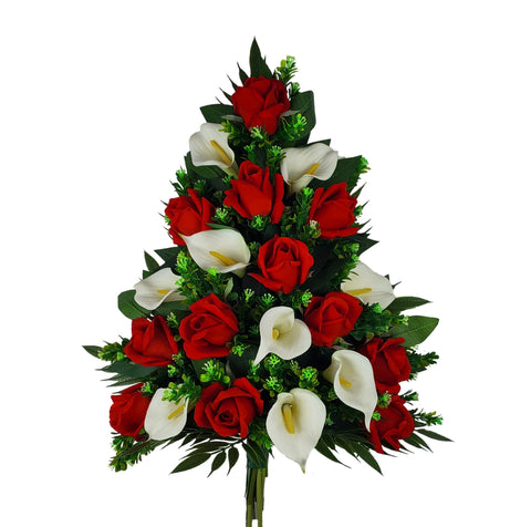 "With Love and Affection"- Mausoleum Bouquet-Premium-17"H