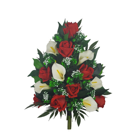 "Everlasting Love"- Mausoleum Tributes-SET OF 2-16" Height Bouquets