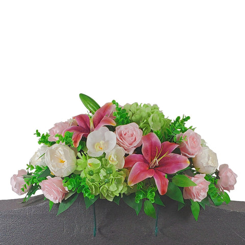 SALE "Blushing Horizon" Tombstone Saddle-24" Width
