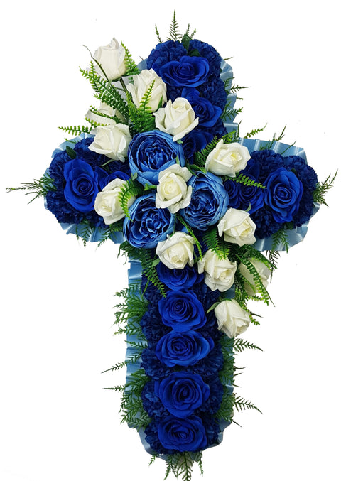 "Enlightened Faith" Memorial Cross-27"H-4 Colours Available
