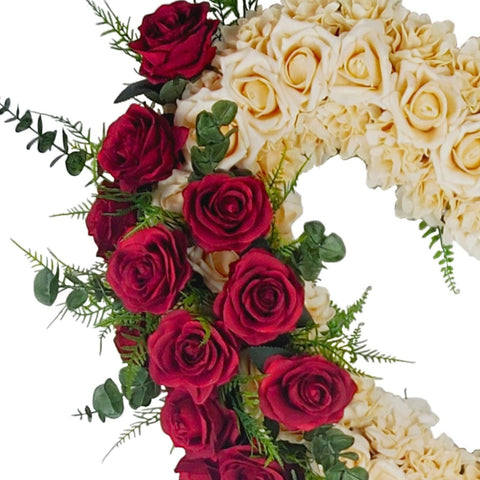 "Eternal Promise" Open Heart Tombstone Tribute-24" D