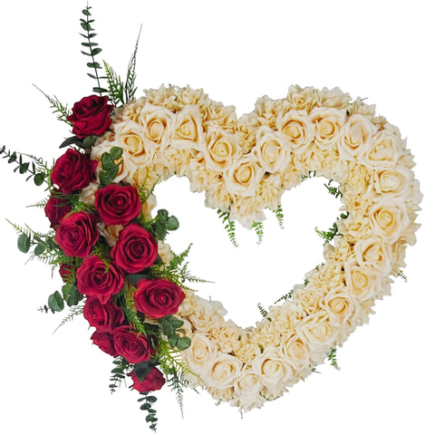 "Eternal Promise" Open Heart Tombstone Tribute-24" D