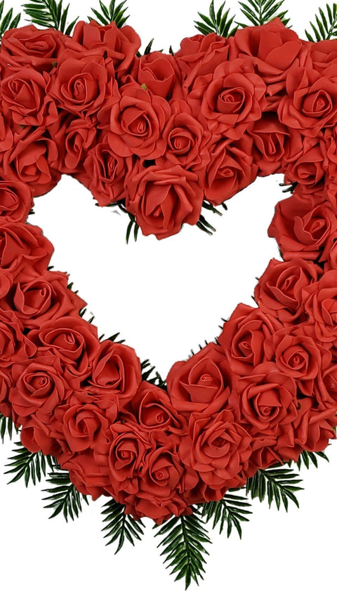 "Everlasting Love" Tombstone Open Heart-25"Diameter