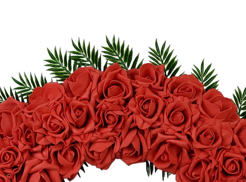 "Everlasting Love" Tombstone Wreath-27"Diameter