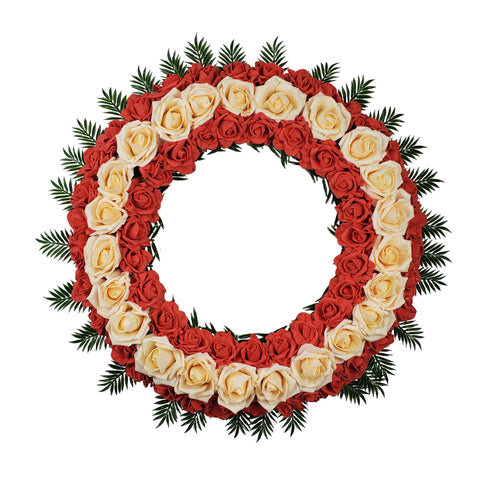 "Everlasting Love" Tombstone Wreath-27"Diameter