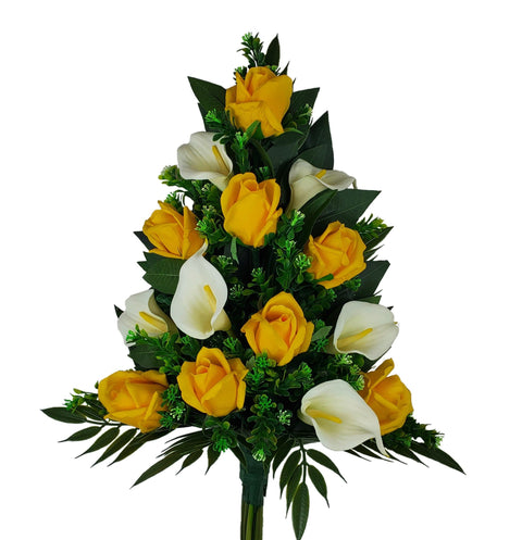 "Everlasting Love"- Mausoleum Tributes-SET OF 2-16" Height Bouquets