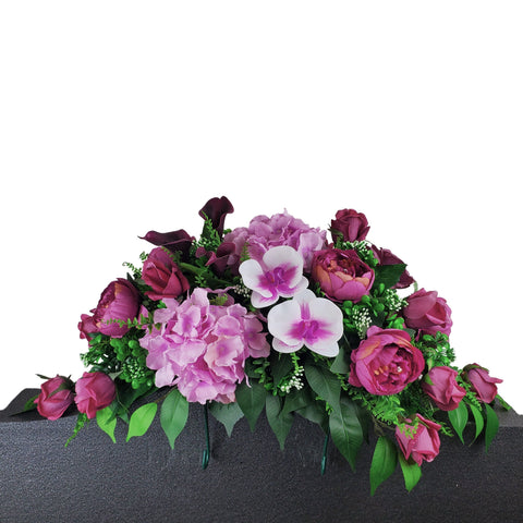 "Lavender Love" Tombstone Saddle-28"Width