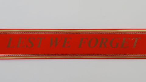 'Personalized Message Script" Ribbon Banners