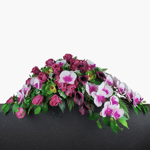 SALE "Loveliness" Headstone Saddle-PREMIUM-36" Width