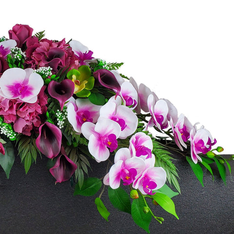 "Loveliness" Headstone Saddle-PREMIUM-36" Width