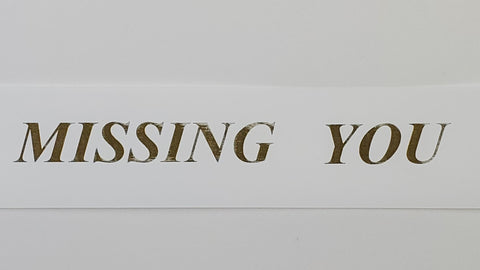 'Personalized Message Script" Ribbon Banners
