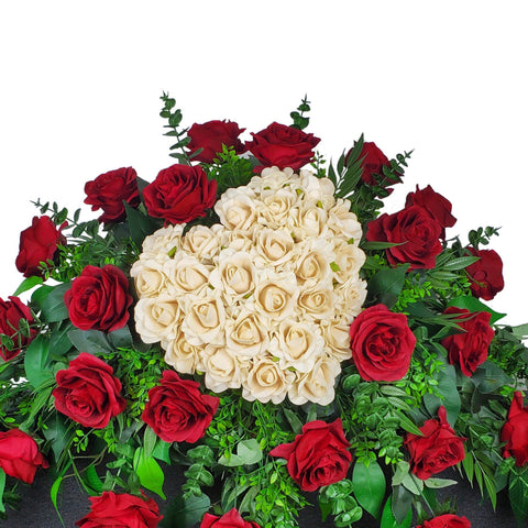 SALE-"Passionate Love" Tombstone Saddle-40"Width-PREMIUM