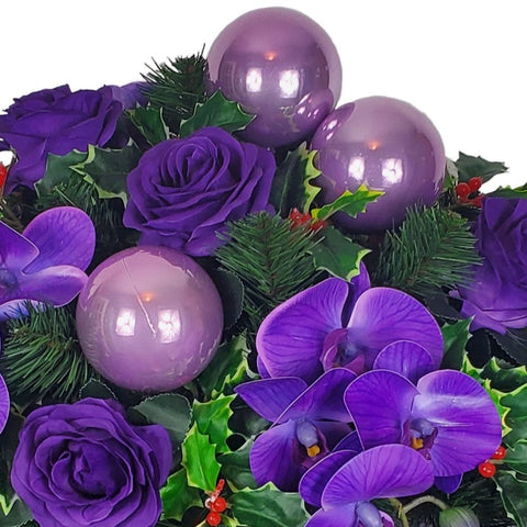 SALE-"Rejoice in the Purity of Spirit"-Premium Orchids-24"Width