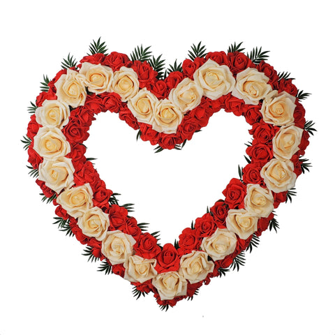 "Everlasting Love" Tombstone Open Heart-25"Diameter