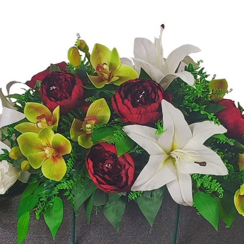 SALE "Reflection of Gratitude" Tombstone Saddle-30" Width -My Secret Garden Collection-PREMIUM