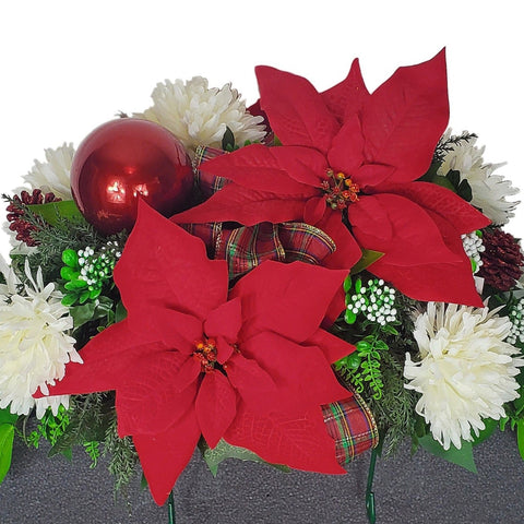 SALE-"Seasonal Blessings With Love" Tombstone Saddle-26"Width