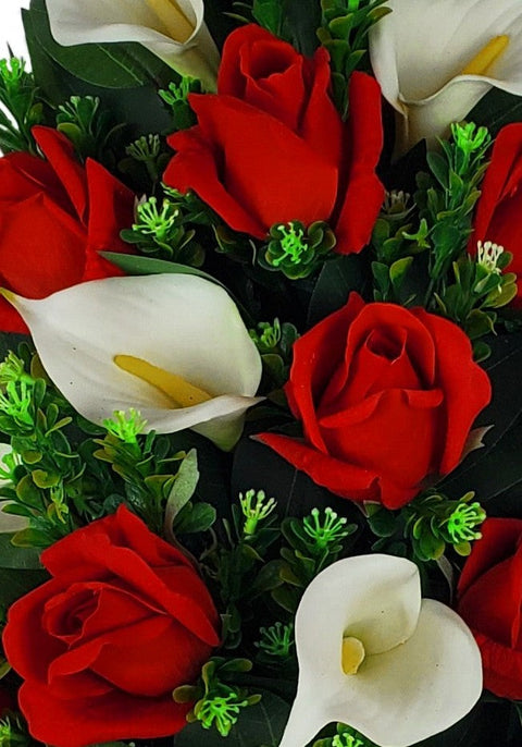 "With Love and Affection"- Mausoleum Bouquet-Premium-17"H