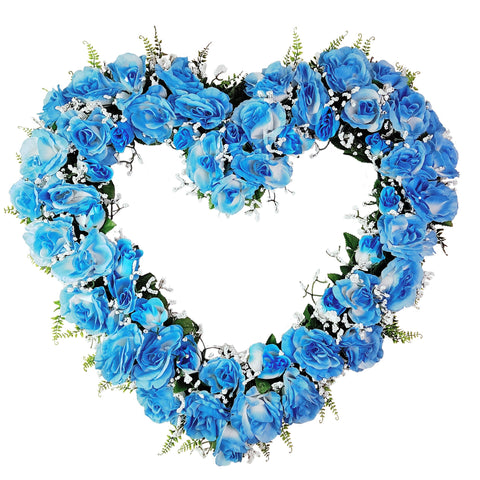 "Abiding Love"-Open Heart Tombstone Tribute - 25"D *Available in 4 Colours