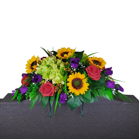"Autumn Garden" Tombstone Saddle-30" Width