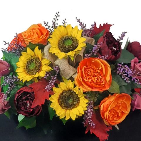 NEW-SALE-"Autumn Garden" Tombstone Saddle-25"