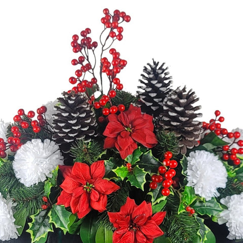 SALE "Blessings of the Season" Headstone Saddle-30" Width"