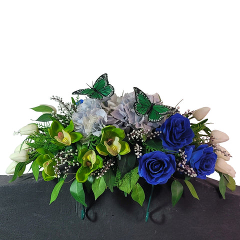 NEW RECIPE-"Butterfly Whispers" Tombstone Saddle-23" W-Several Color Combinations Available