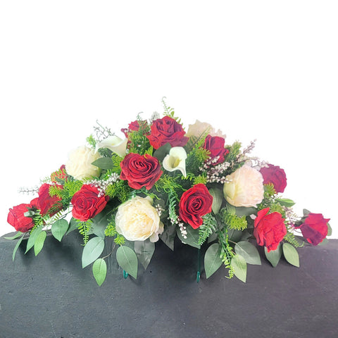 NEW DESIGN "Heartfelt Sentiments" Tombstone Saddles-31"Width