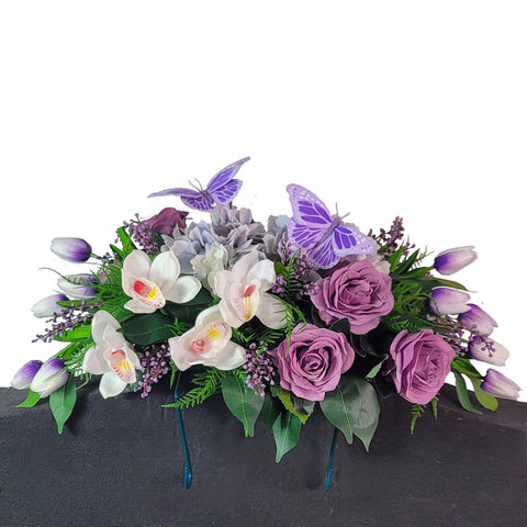 NEW RECIPE-"Butterfly Whispers" Tombstone Saddle-23" W-Several Color Combinations Available