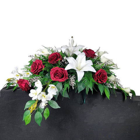 NEW RECIPE-"Reflection of Love" Tombstone Saddle-32"Width-PREMIUM