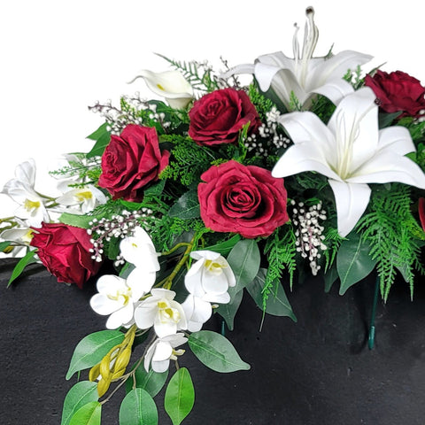 NEW RECIPE-"Reflection of Love" Tombstone Saddle-32"Width-PREMIUM