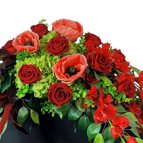 "Seasonal Impressions" Tombstone Saddle-36"Premium Design