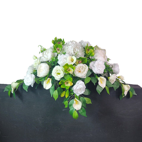 NEW RECIPE-"Ave Maria" Tombstone Saddle-34" Width-My Secret Garden Collection-PREMIUM