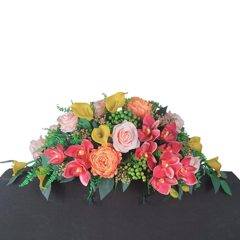NEW RECIPE "Garden of the Sunrise" Tombstone Saddle-30" Width